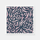 Search for animal print napkins Tiger