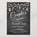 Search for black and white engagement party invitations Rustic