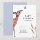 Search for deers invitations Blue