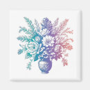 Search for multi coloured flower magnets Floral