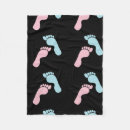 Search for footprints blankets Feet