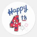Search for 4 july stickers Red
