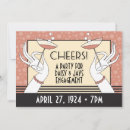 Search for great gatsby engagement party invitations Roaring twenties