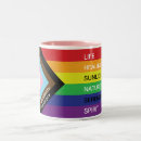 Search for rainbow text mugs Gay