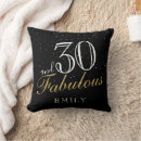 Search for 30th birthday cushions Elegant