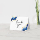 Search for royal blue thank you cards Blue and gold