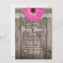 Search for rustic cowgirl baby shower invitations Floral