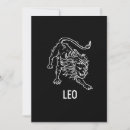 Search for astrological birthday invitations Leo