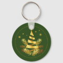 Search for star christmas tree key rings Green