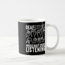 Search for signing mugs Deaf
