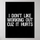 Search for funny running sayings posters Working out vs running