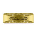 Search for shiny return address labels Glitter