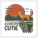 Search for coyotes stickers Sunset