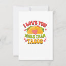 Search for i love you more than cards Foodie