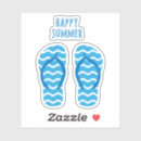 Search for beach sandals stickers Summer