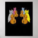 Search for cats musical posters Violin