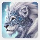 Search for white lion stickers Fantasy