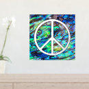 Search for world peace on earth posters Symbol