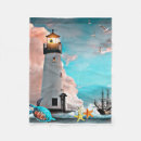 Search for lighthouse blankets Blue
