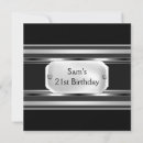 Search for male 21st birthday invitations Party