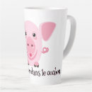 Search for cute little pig mugs Pink
