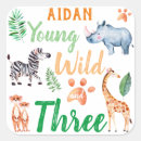 Search for zebra animal print stickers Birthday