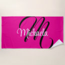 Search for hot pink beach towels White