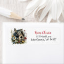 Search for birdhouses return address labels Flowers