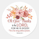 Search for give thanks to the lord stickers Thanksgiving