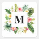 Search for tropical monogram stickers Summer