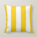 Search for yellow and white striped cushions Stripes