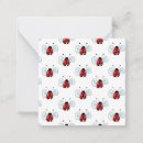 Search for ladybug note cards Illustration