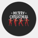 Search for santa claus dancing stickers Reindeer