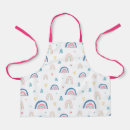 Search for kids rainbow aprons Heart