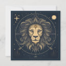Search for lion design cards Horoscope