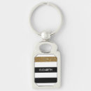 Search for faux rectangular key rings Chic