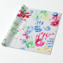 Search for hand printed wrapping paper Colourful