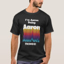 Search for name aaron tshirts Great