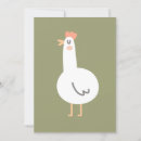 Search for funny chicken invitations Bird