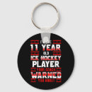 Search for ice hockey player key rings Funny