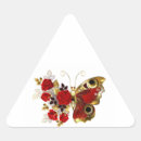Search for red butterfly stickers Flower