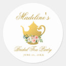Search for gold pink stickers Bridal shower