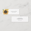 Search for sunflower business cards Florist