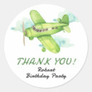 Search for airplane party stickers 1st birthday