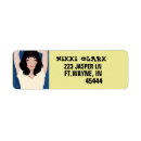 Search for brunette return address labels Girl