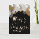 Search for 2022 new years cards Black