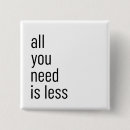 Search for less badges Minimalism
