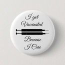 Search for because badges Vaccine