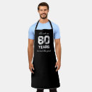 Search for 80th birthday aprons Humour
