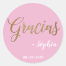 Search for gracias stickers Pink